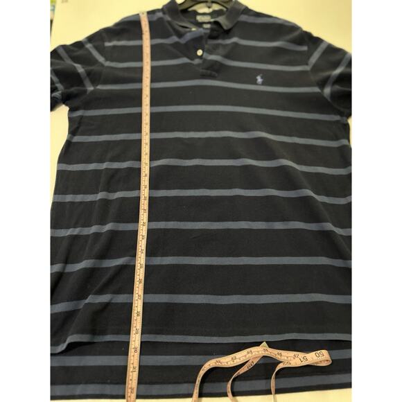Polo Ralph Lauren Preppy Nautical Stripes Coastal Casual Polo - Picture 5 of 8